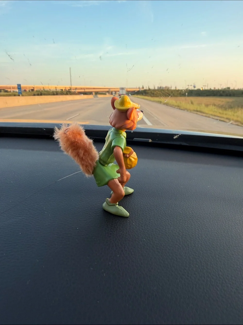 Disney's Animated Robin Hood With Loot Bag Toy Figure